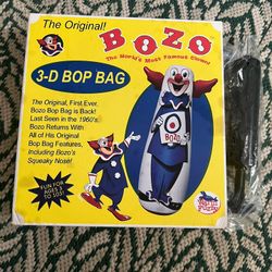 Bozo 3D Bop Bag