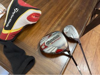 TaylorMade golf clubs TaylorMade burner driver TaylorMade rescue hybrid reg flex