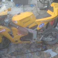 Yellow Pocket Bike, Mini Moto, Motorcycles, Yellow Motorcycle