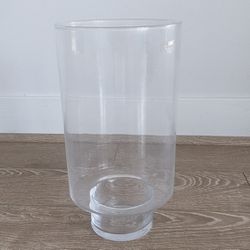 Elegant Glass Vase Or Candle Holder 