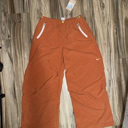 Nike Men's M Project F.R.O.G. Parachute Pants Rust/Orange HJ3288-246