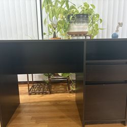 Brown Wooden Desk 