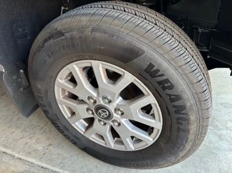 Set of Toyota Tacoma wheel with new tires