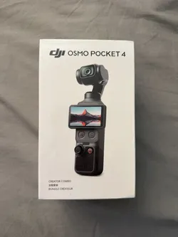DJI Osmo Pocket 4 4K Gimbal Camera Creator Combo