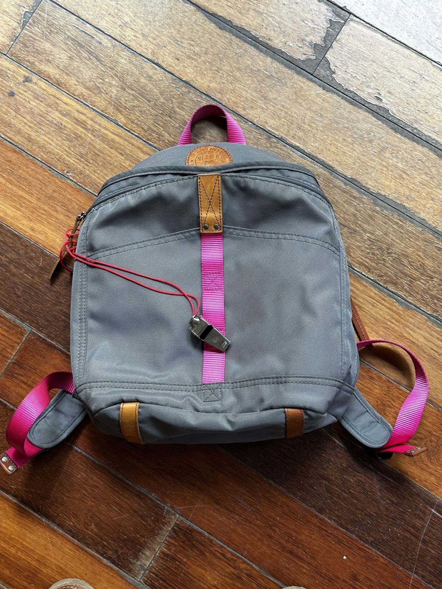 Will Leather Goods Backpack, Leather, Trim, And Whistle