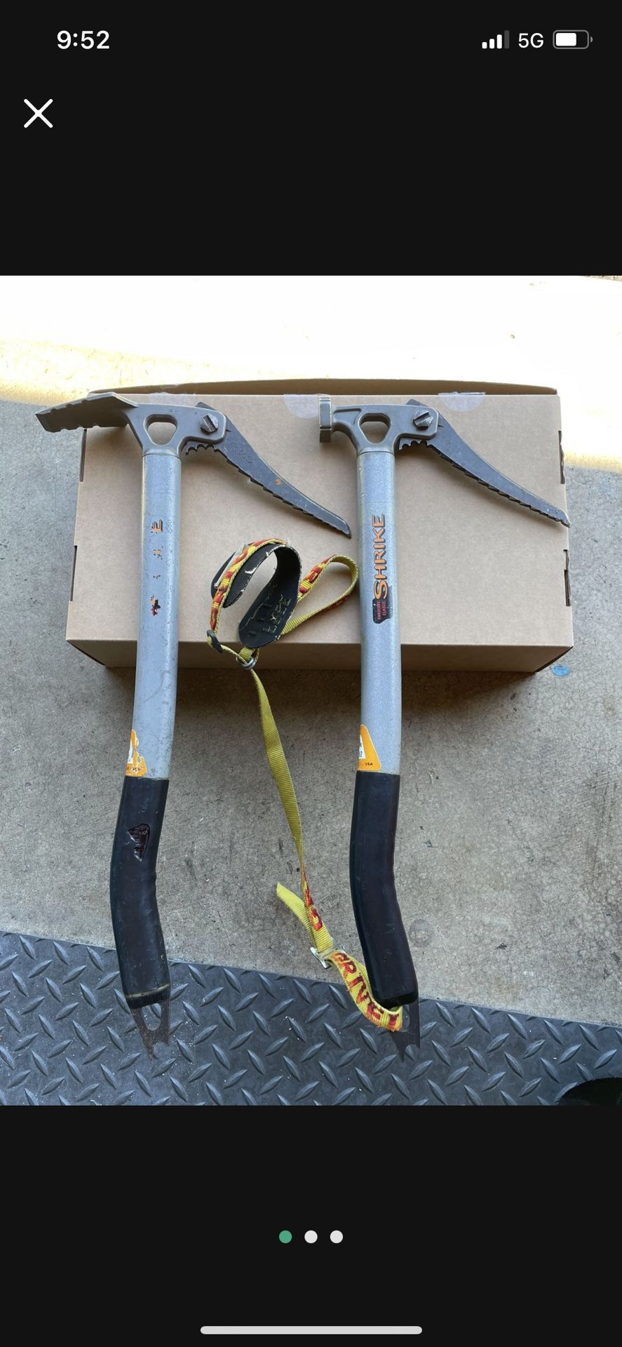 BLACK DIAMOND. SHRIKE ICE CLAMBING SET