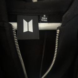 BTS MAP OF THE SOUL TOUR ZIP-UP HOODY MOT TOUR EDITION HOODIE OFFICIAL MD