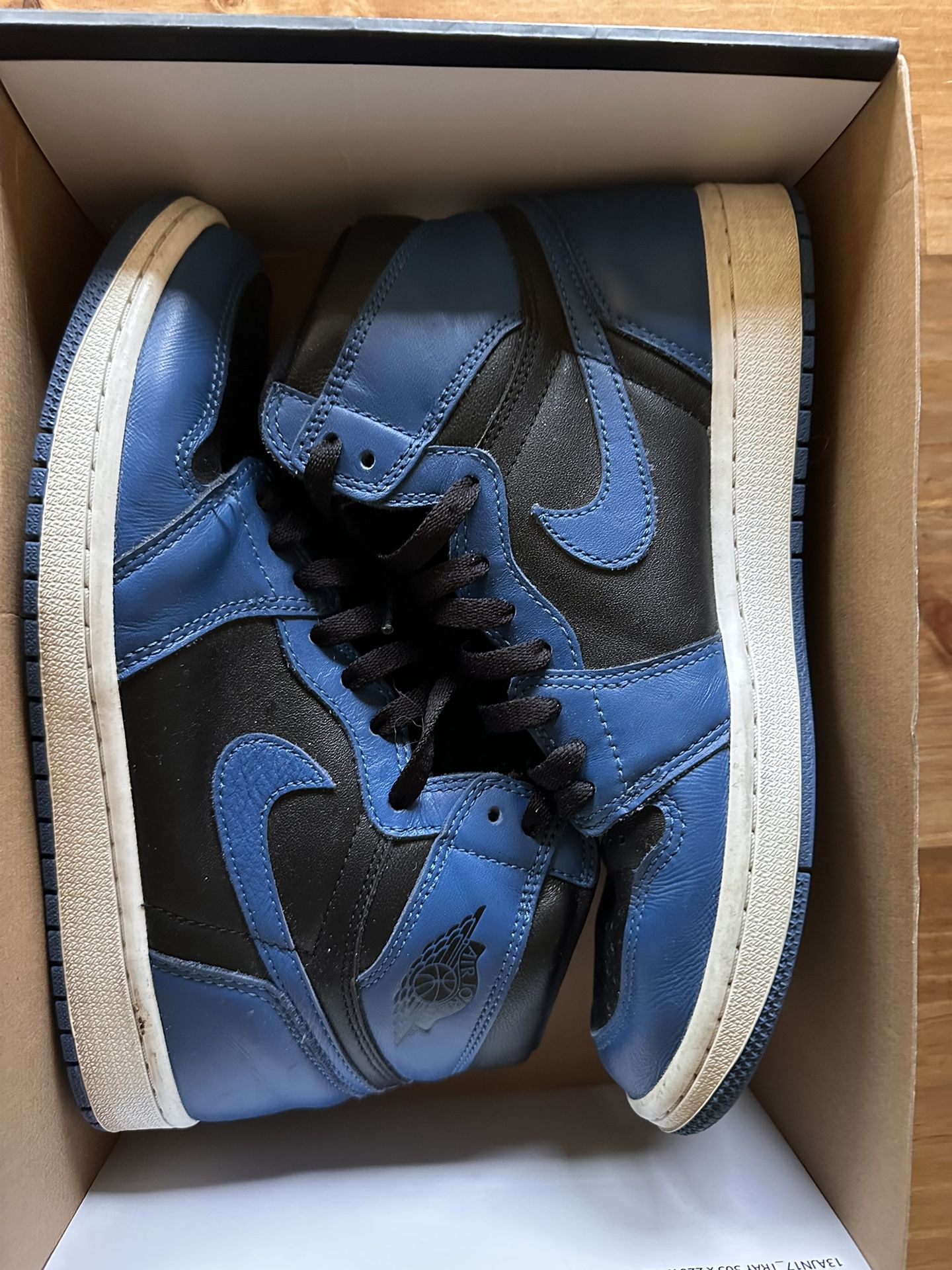 Jordan 1 Marina Blue Sz 8.5