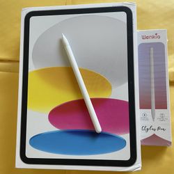 Apple iPad 10th Generation (2022 model /new sealed ) 256gb with Pencil, keyboard & Case 