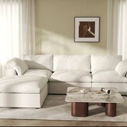 Sofa set (3 pieces + ottoman) 100% NEW!