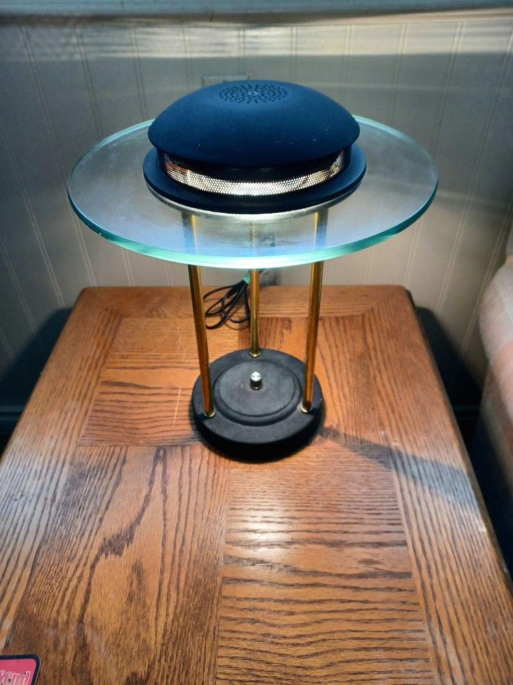 Vintage Saturn Ring Desk Lamp