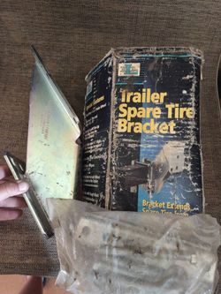 Trailer Spare Tire Bracket New(old Looking Box)$25