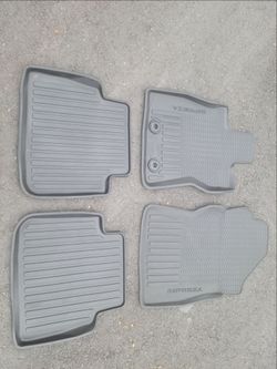 Subaru impreza floor mats 2024-26