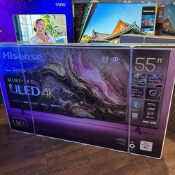 55” Hisense U6K Smart 4K Game Mode 240 Motion