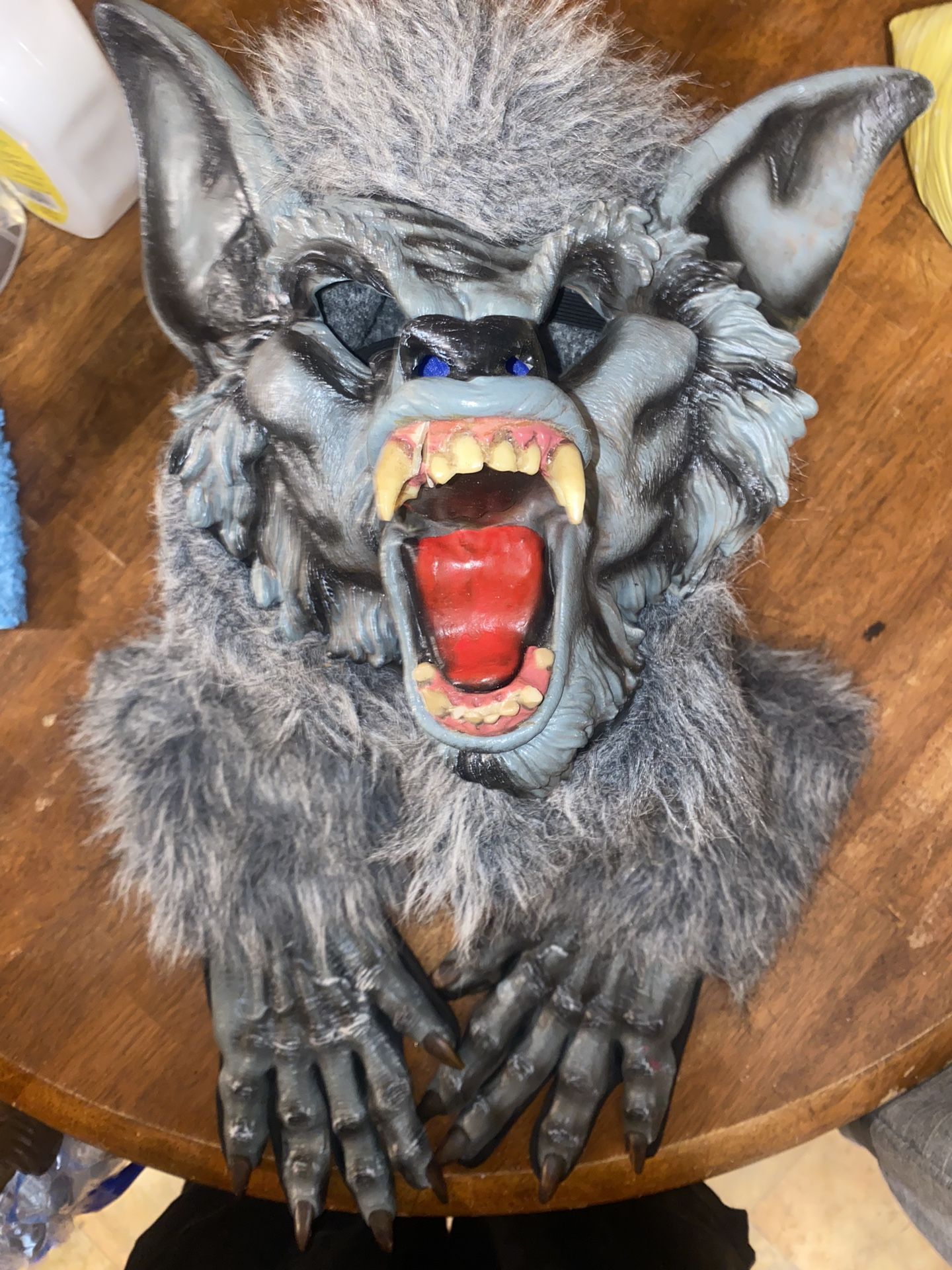Werewolf Mask And Claws