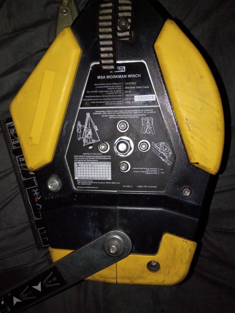 MSA WORKMAN WINCH