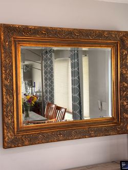 Large Ornate Wall Frame Wall Mirror
