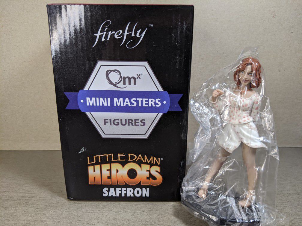 SAFFRON Firefly QMX Mini Masters Little Damn Heroes Maquette Loot Crate