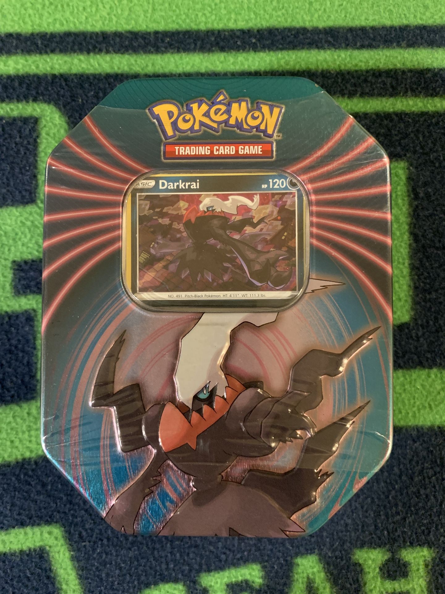 Pokémon Mighty Mysterious Darkrai Tin