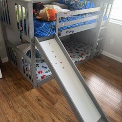 Bunk Bed W/slide