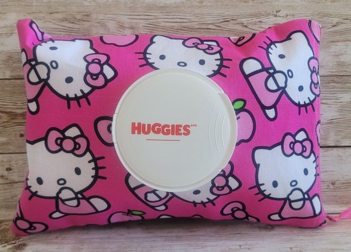 Hello Kitty Huggies Wipes Cover