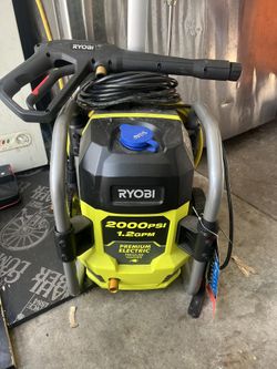 Ryobi 2000 Psi Electri Washer Pressure Washer