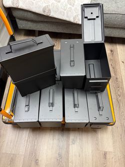 x12 Ammo cans steel ammunition boxes metal storage air tight