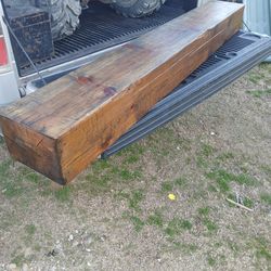 Custom Rustic Mantle W/ Wall Cleat Nailer