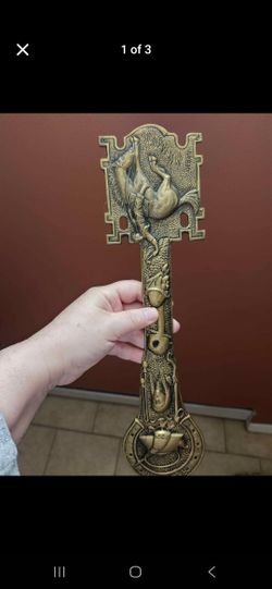 Vintage Soild Brass Argentina 