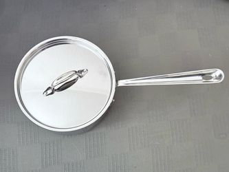 Brand new- All-Clad ® D3 Stainless Steel 3-Qt. Saucepan with Lid