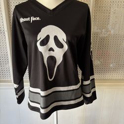 Ghost Face The Icon Of Halloween Hockey Jersey 