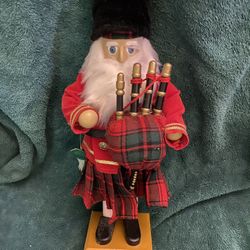 Bagpipes  Doll On Stand