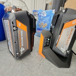 Rigid 4ah max output charger kit