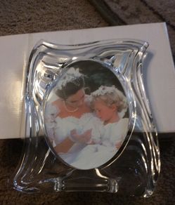 Glass picture frame