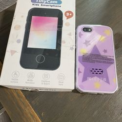 New Phone for Kids Age 3-8,Kids Smart Phone for Girls Christmas Birthday Gifts,Toy Phone with Dual Camera Music Player Puzzle Games,Touchscreen Phone 