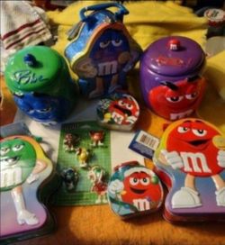 M&Ms candy collection will not separate great to add to your collection or start one