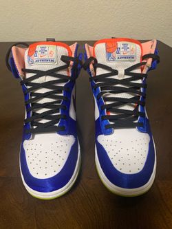 (Women) Nike Dunk High 'Blue Satin' DV2185-100