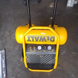Dewalt 4.5 Gallon Compressor.