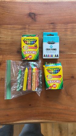 Crayons - free, used