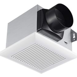 Tech Drive Very-Quiet 80 CFM, 1.5 Sone No Attic access Needed Installation Bathroom Ventilation and Exhaust Fan