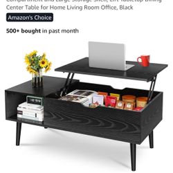 Coffee Table With Hidden Compartment 