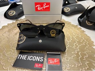 RayBan Clubmaster Cateye Black Sunglasses