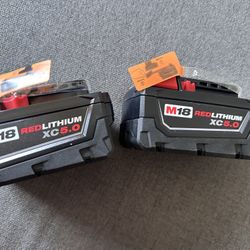 M18 18-Volt 5.0 Ah Lithium-Ion XC