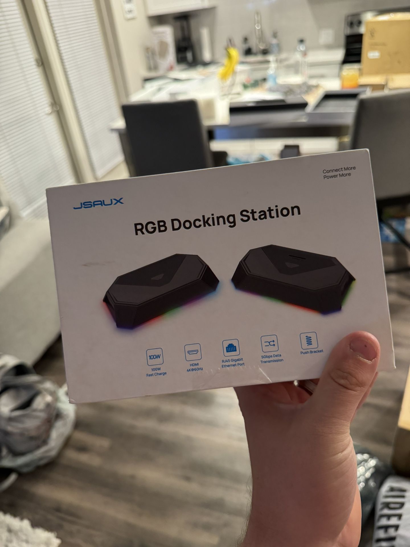 JSAUX RGB Docking Station for Steam Deck
