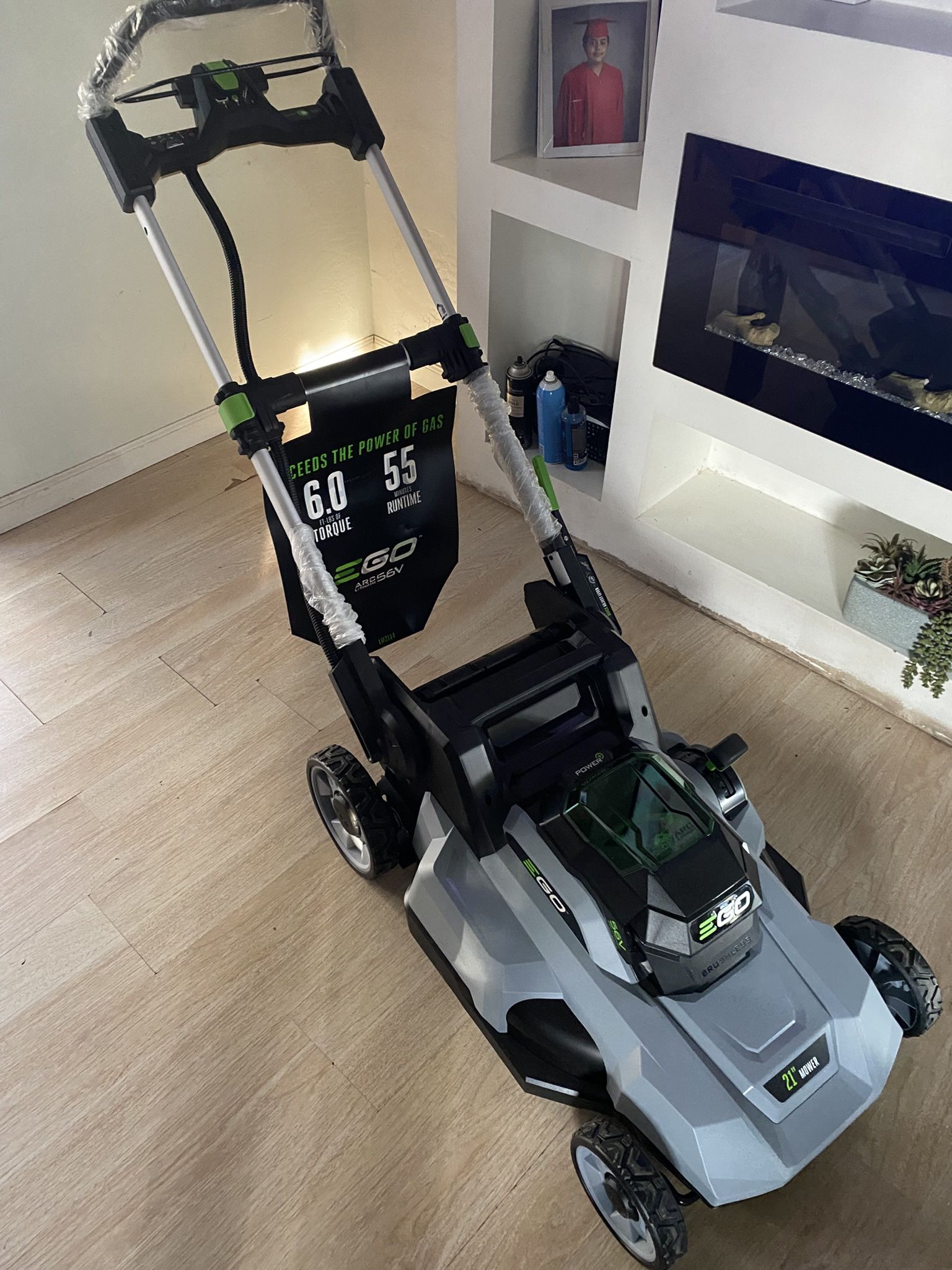 The EGO POWER+ 22” Aluminum Deck Select Cut™ Self-Propelled Lawn Mower