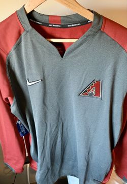 Arizona Diamondbacks On Field Pullover - L , w/ tags