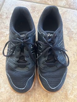 ASICS Black Sneakers with Gum Sole
