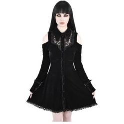 Dead Silent Shirt Dress From Kill star 