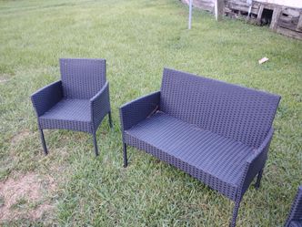 Outside lawn furniture