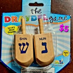 Dreidels hand painted
Top highlights
Hanukkah Dreidels Natural Wooden X-Large Chanuka Dreidels
INCLUDES: Bag of 2 X-Large Wooden Dreidels + Includes D